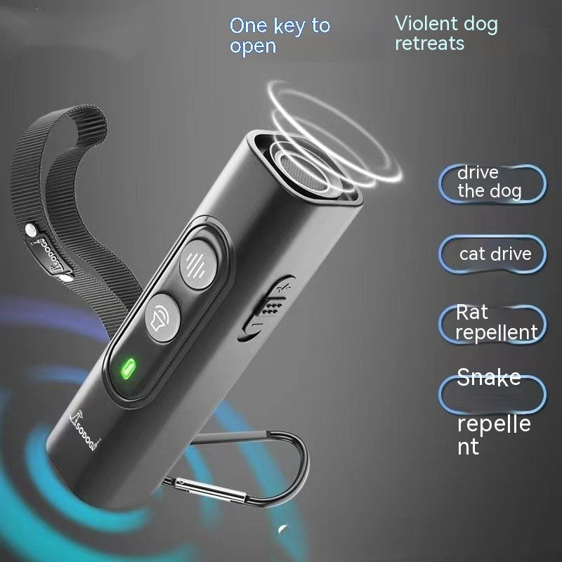 High Power Portable Ultrasonic Dog Repellent Device