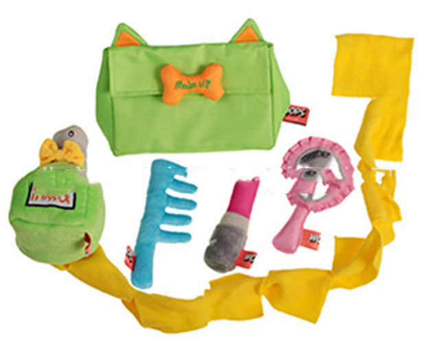 Dog Toys Set Hide And Seek Plush Squeaky