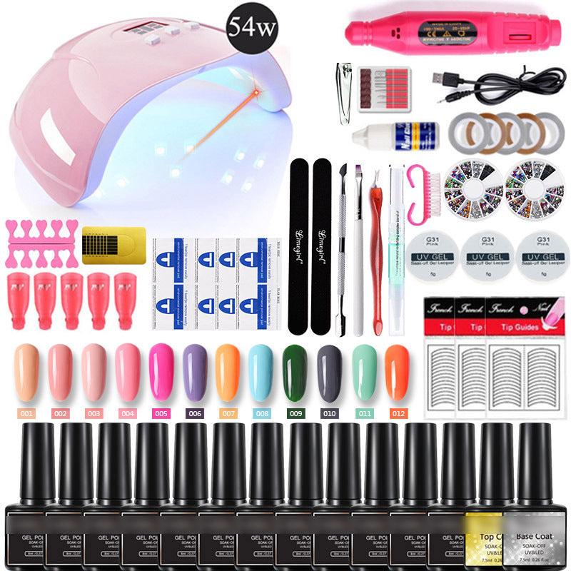 A Complete Set Of Nail Tools For Beginners