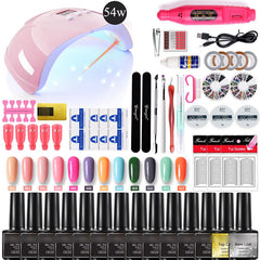 A Complete Set Of Nail Tools For Beginners