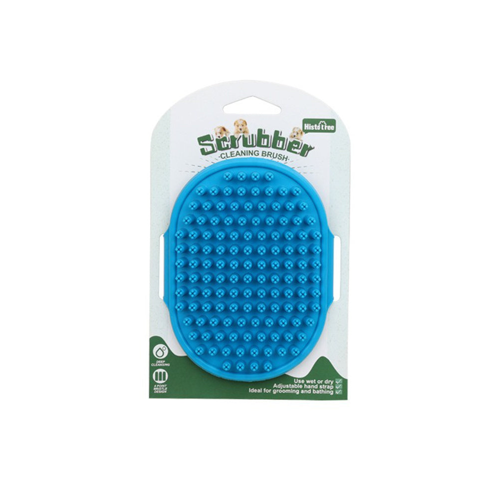 Dog Bath Brush Dog Grooming Brush, Pet Shampoo Bath Brush Soothing Massage Rubber Comb Silicone Grooming And Shedding Brush For Dogs Cats