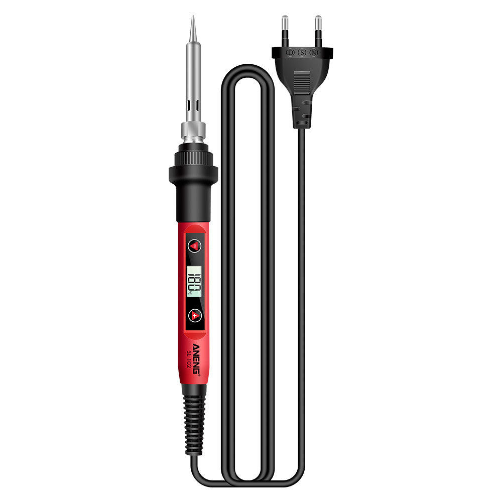 Constant Temperature Electric Soldering Iron Set Adjustable Temperature 60W Digital Display Internal Heat Welding