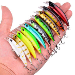 Fishing Lure Set Fishing Hard Bait Mini Minnow Floating Swin