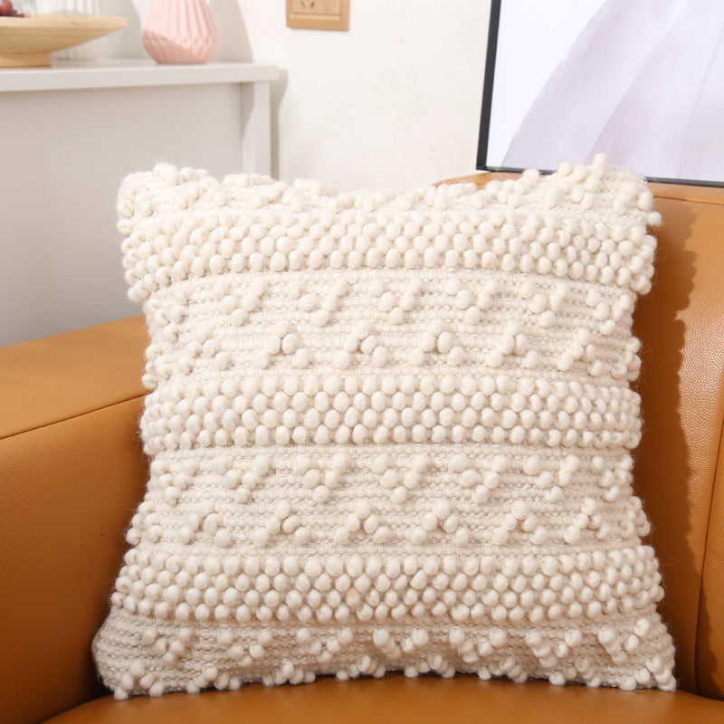 Ethnic Moroccan Style Hand-woven Wool Pillow