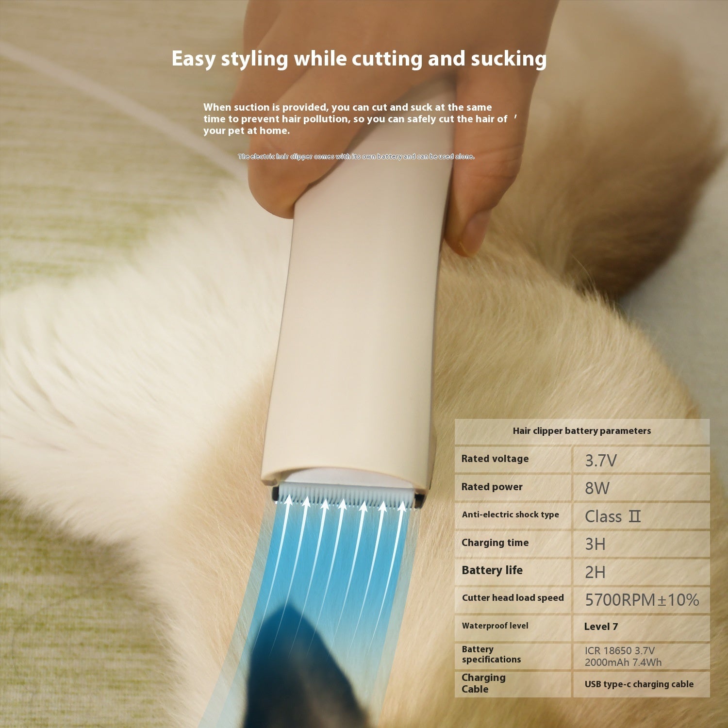 Intelligent Pet Hair Conditioner Multi-function