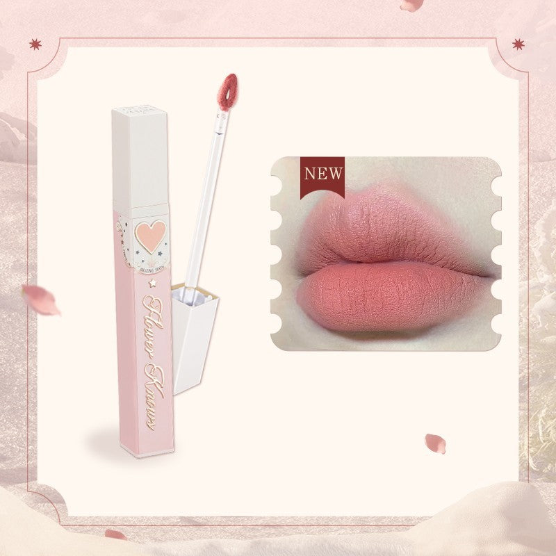 Flower Know Lipstick Circus Dry Rose Color Students