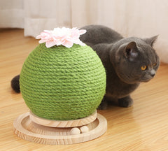 Cat Scratching Board Cat Toy To Relieve Boredom Without Swarfing Vertical Wear-resistant Cat Scratching Ball