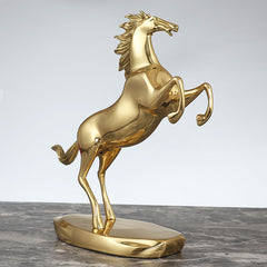 Light Luxury Pure Copper Horse Ornaments Are Successful