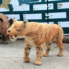 Simulation Fiberglass Saber-toothed Tiger Fur Model