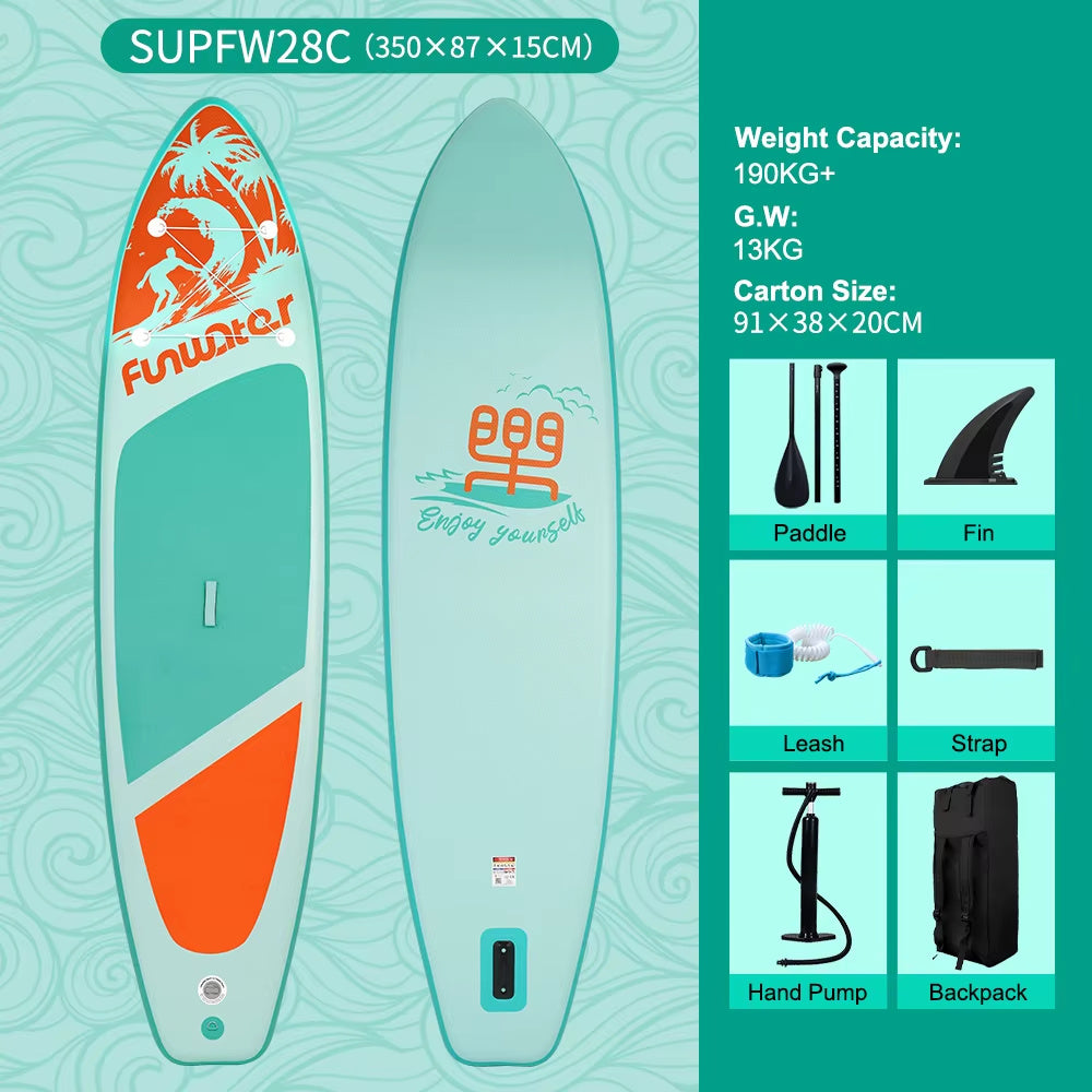 Vertical Paddle Board, Surfboard, Paddle Board, Upper Board, Inflatable Paddle Board