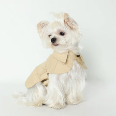 Summer Pet Clothes Dog British Trench Coat