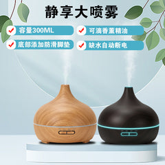 Creative Ultrasonic Household Appliances Seven Color Lights Humidifier White Onion Head Mute Bedroom Aromatherapy Machine