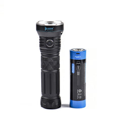 Rechargeable Flashlight Super Bright Long-range Searchlight