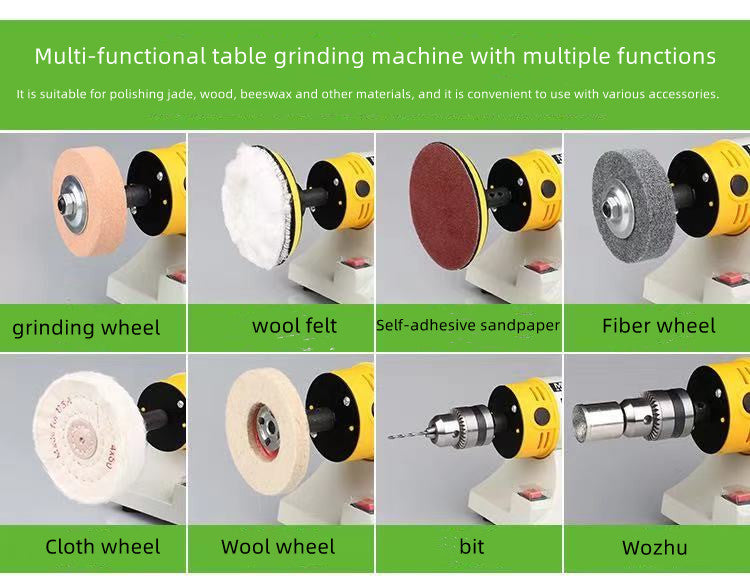 Multi-function Table Mill Small Grinding And Polishing Machine