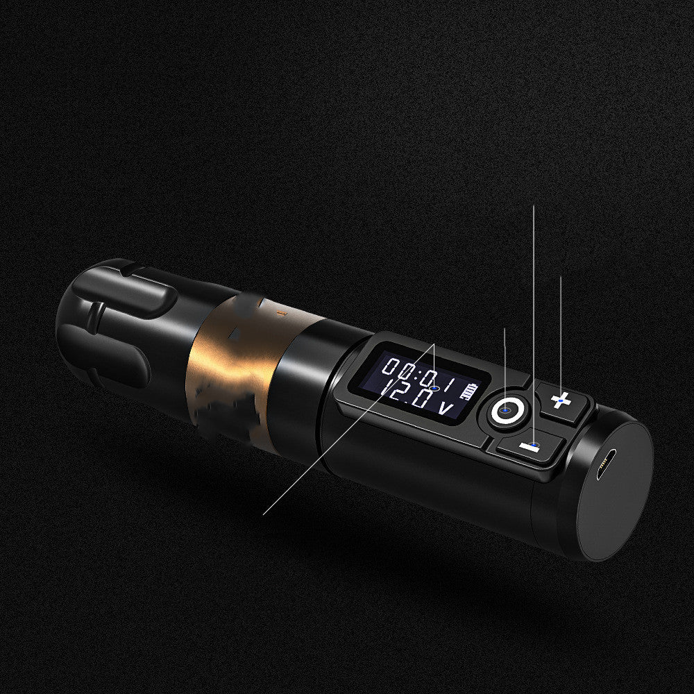 All-in-one Motor Portable Wireless Lithium Battery Tattoo Pen