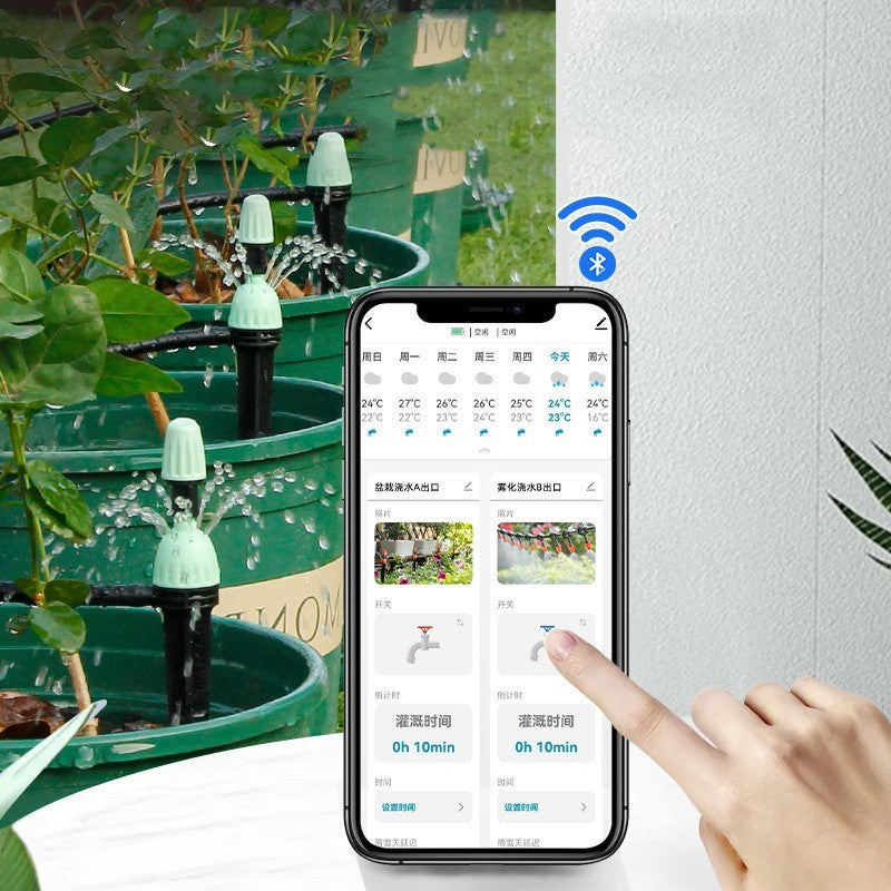 Mobile Phone Remote Control Dual Watering Device