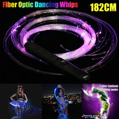 LED Flashing Whip Bar Atmosphere Optical Fiber Props